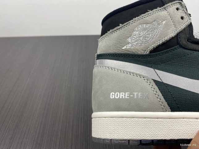 Rep MAX High Gore-Tex Element Black Grey Particle DB2889-001 Retro Jordan 1 0817